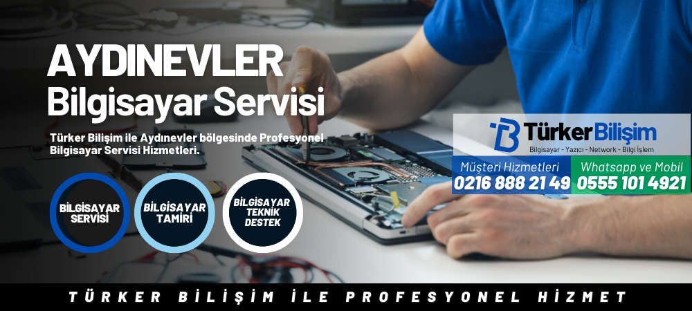 Aydınevler Dynabook Bilgisayar Servisi