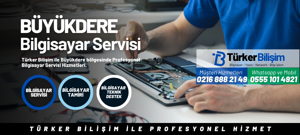 Büyükdere Fujitsu Bilgisayar Servisi