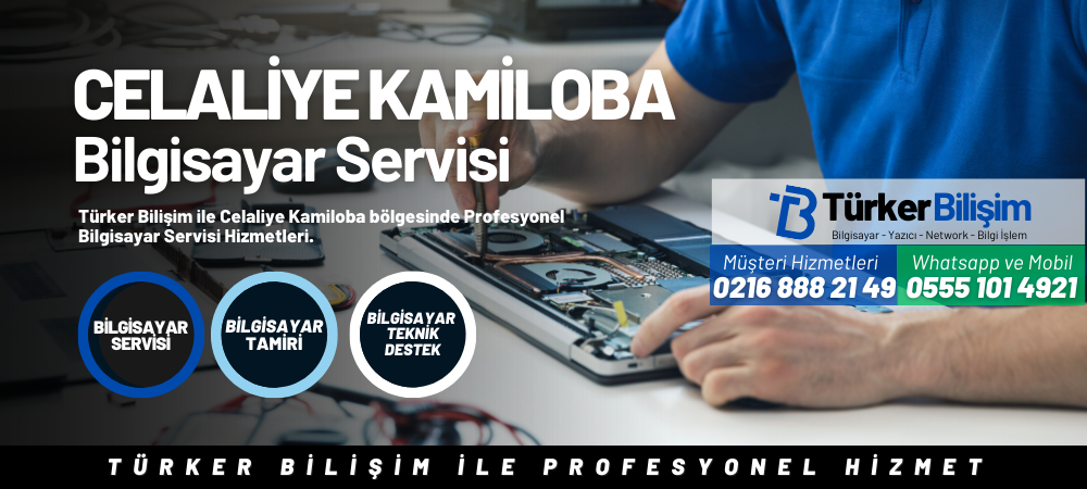 Celaliye (Kamiloba) Dynabook Bilgisayar Servisi
