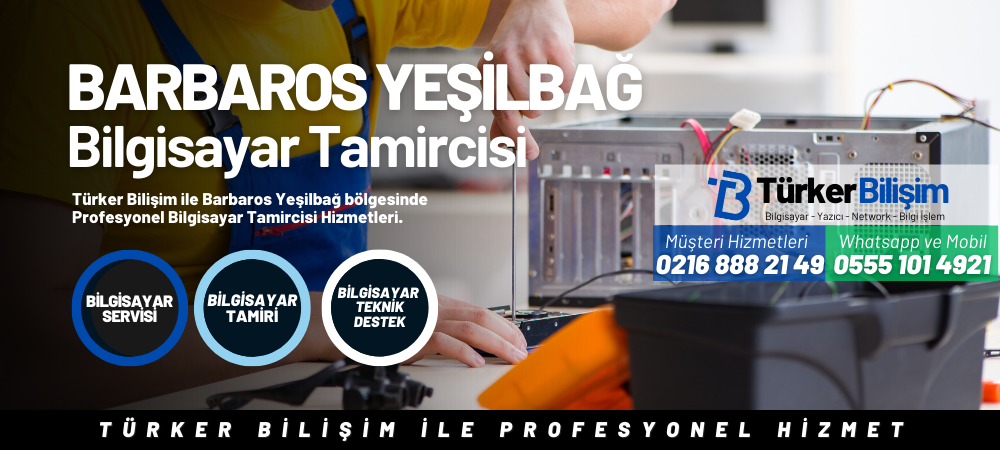 Barbaros / Yeşilbağ Lenovo Bilgisayar Tamircisi