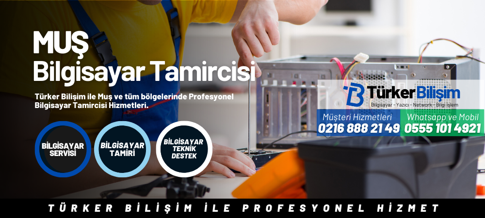 Muş Lenovo Bilgisayar Tamircisi