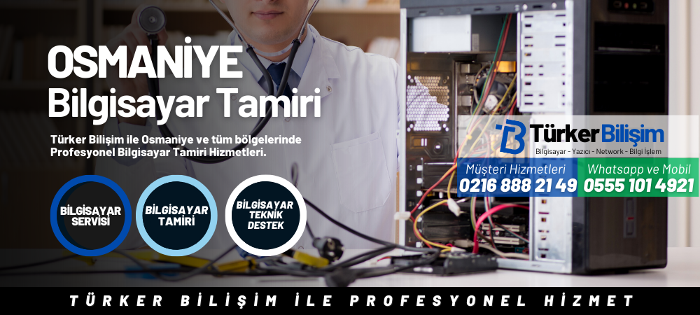 Osmaniye HP Bilgisayar Tamiri