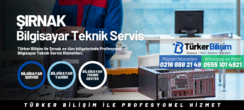 Şırnak HP Bilgisayar Teknik Servis