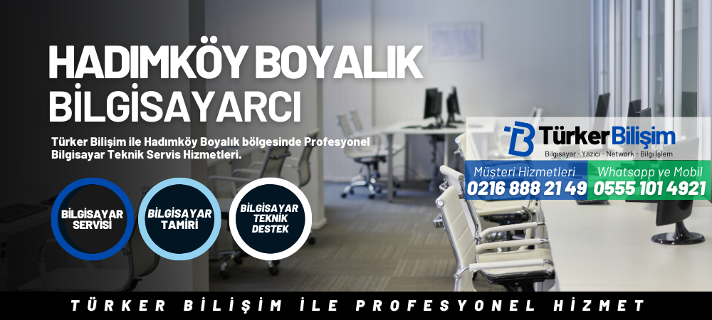 Hadımköy (Boyalık) Fujitsu Bilgisayarcı