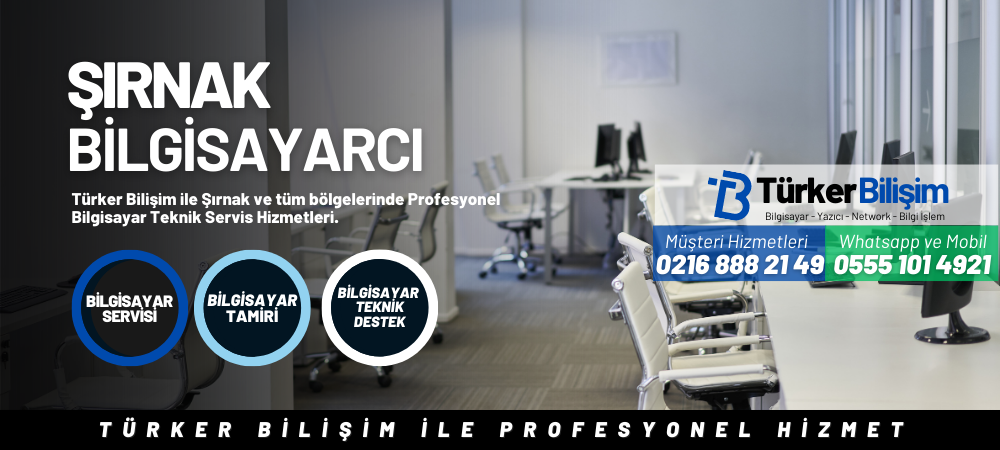 Şırnak Dynabook Bilgisayarcı