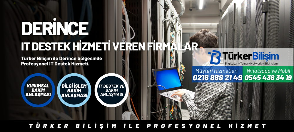 Derince IT Destek Hizmeti Veren Firmalar