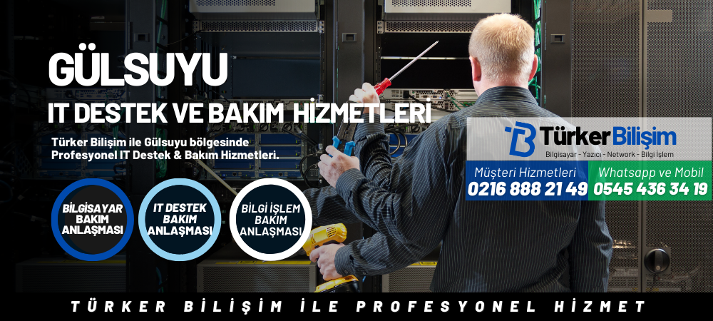 Gülsuyu IT Destek ve Bakım Hizmetleri