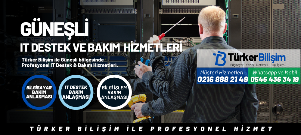 Güneşli IT Destek ve Bakım Hizmetleri