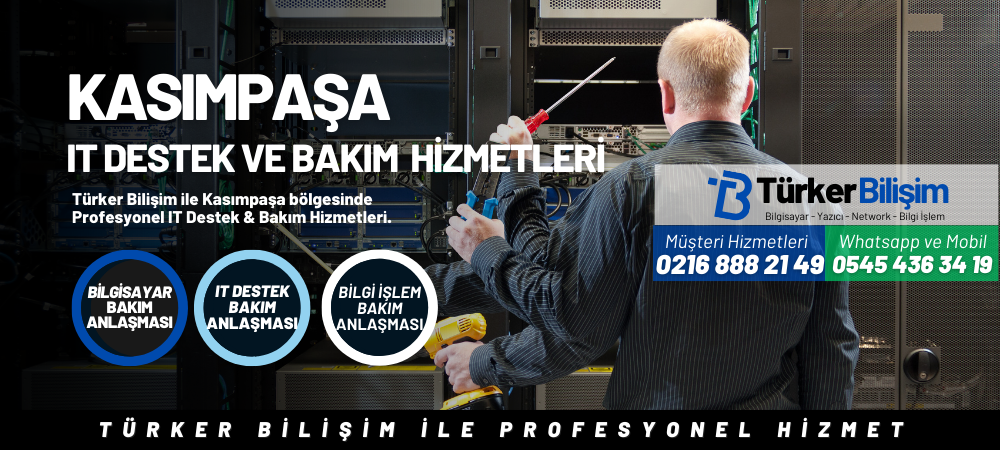 Kasımpaşa IT Destek ve Bakım Hizmetleri