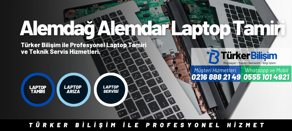 Alemdağ (Alemdar) Dynabook Laptop Tamiri