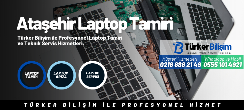 Ataşehir HP Laptop Tamiri