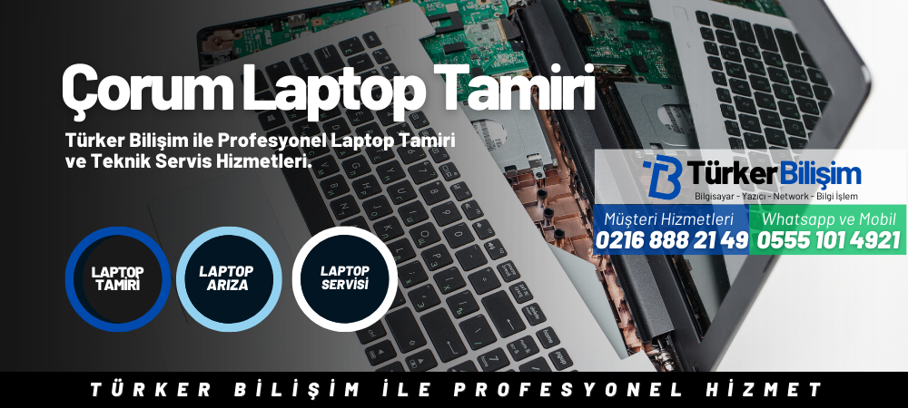 Çorum Fujitsu Laptop Tamiri