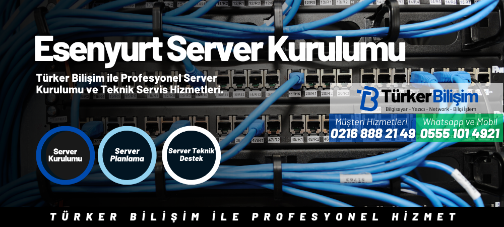 Esenyurt Server Kurulumu