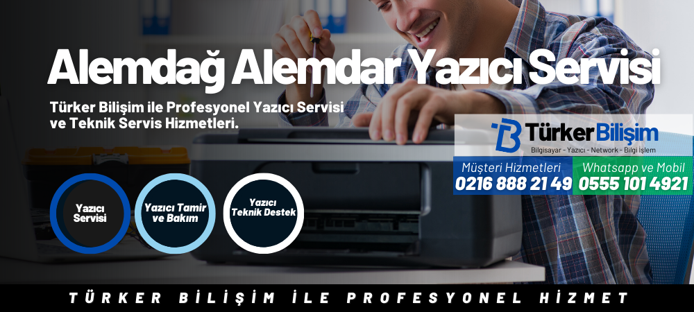 Alemdağ (Alemdar) Ricoh Yazıcı Servisi