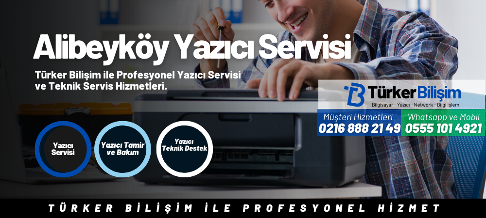 Alibeyköy HP Yazıcı Servisi