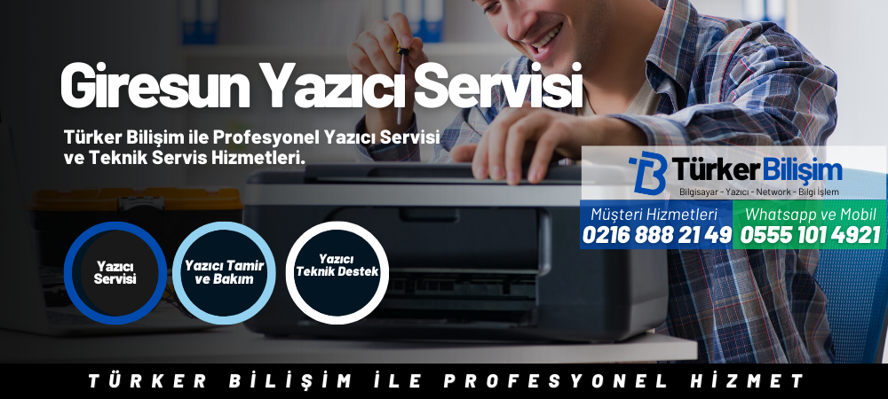 Giresun Canon Yazıcı Servisi
