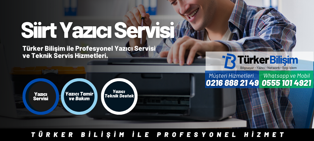 Siirt Canon Yazıcı Servisi