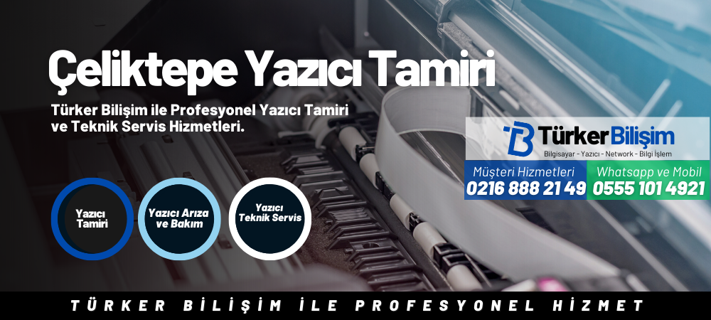 Çeliktepe Toshiba Yazıcı Tamiri
