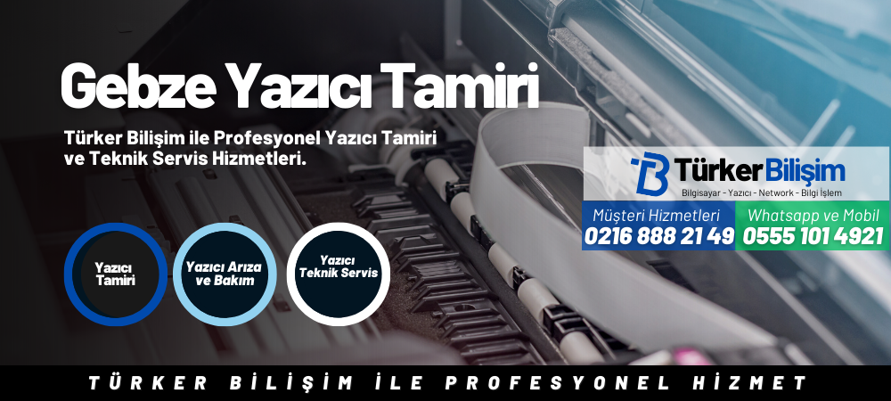 Gebze Canon Yazıcı Tamiri